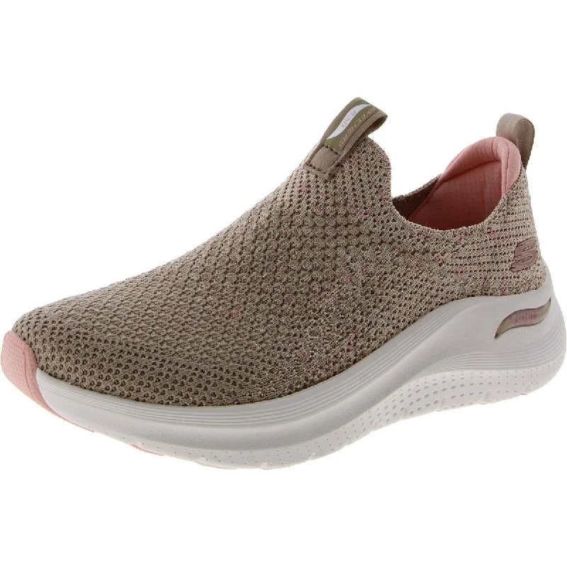 Smart - Tech Women's Sneakers with Fitness Tracking Features for Active Lifestyle EnthusiastsArch Fit 2.0-Sheer Shimmer Womens Fitness Lifestyle Slip-On Sneakers