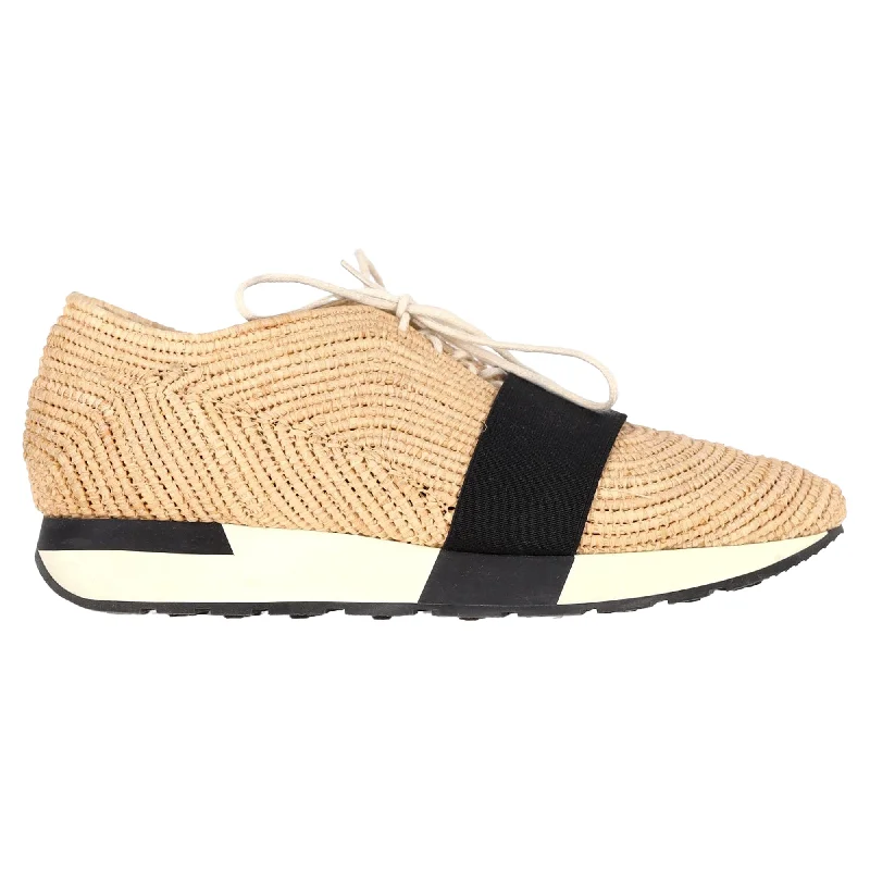 High - Top Women's Leather Sneakers in Black for a Stylish and Durable OptionBalenciaga Race Runner Low Top Sneakers in Beige Raffie High - Top Women's Leather Sneakers in Black for a Stylish and Durable OptionBalenciaga Race Runner Low Top Sneakers in Beige Raffie