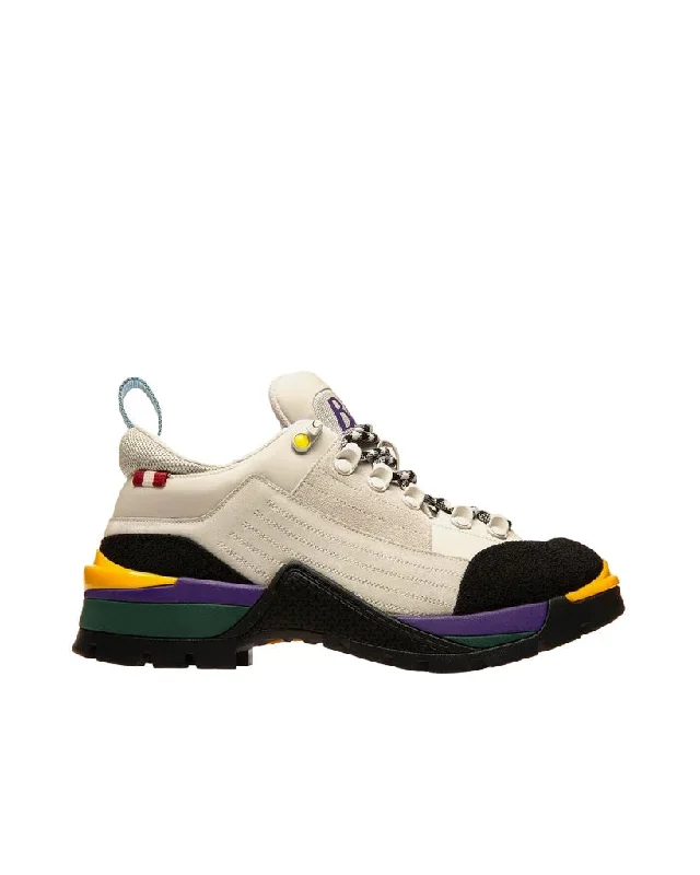 Sparkly Rhinestone - Embellished Women's Sneakers for a Glamorous and Eye - Catching LookBally Hike 6239703 Women's Dusty White Calf Leather Sneakers Sparkly Rhinestone - Embellished Women's Sneakers for a Glamorous and Eye - Catching LookBally Hike 6239703 Women's Dusty White Calf Leather Sneakers