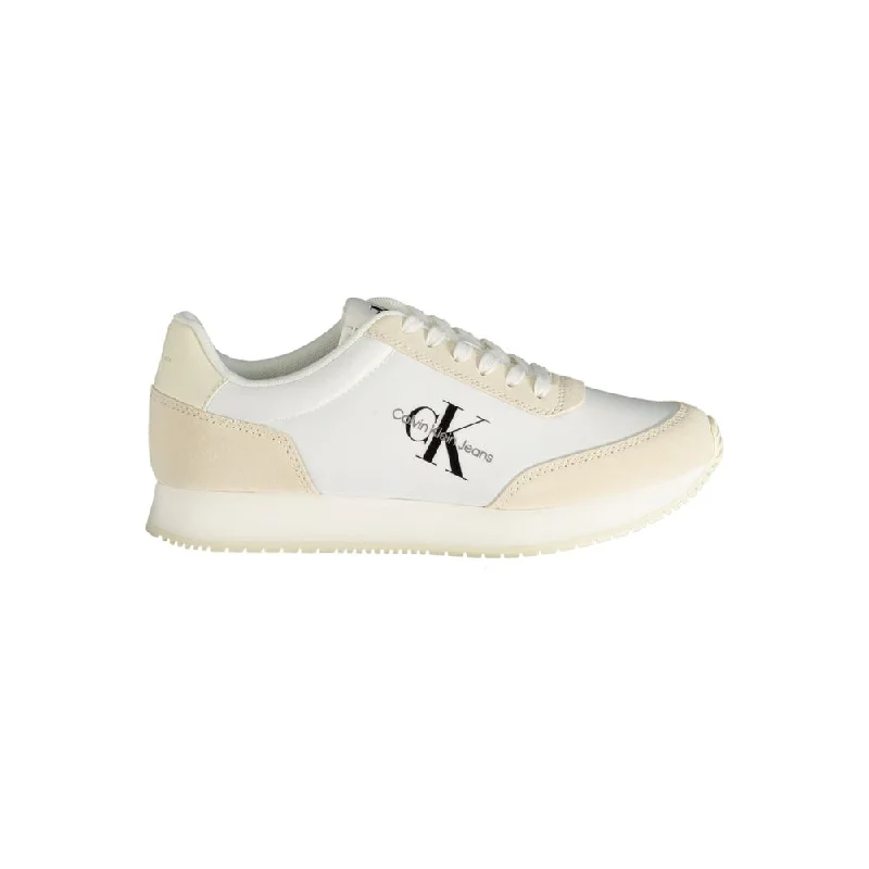 Women's Sneakers with Hidden Wedges for a Subtle Height Boost and Added StyleCalvin Klein Polyester Women's Sneaker Women's Sneakers with Hidden Wedges for a Subtle Height Boost and Added StyleCalvin Klein Polyester Women's Sneaker