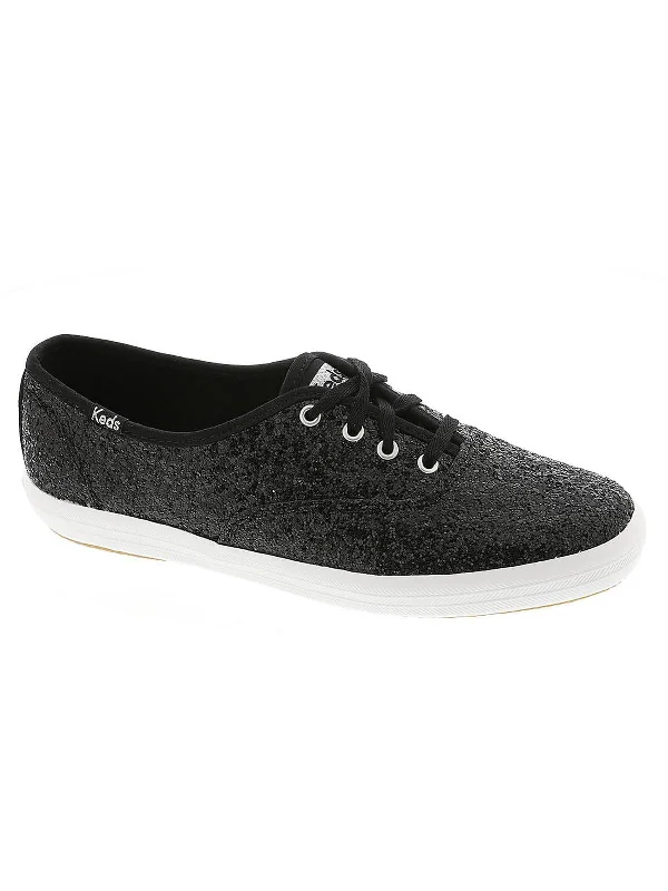 Slip - On Women's Canvas Sneakers in Navy for Easy and Effortless WearChampion Glitter Cel Womens Performance Lifestyle Casual and Fashion Sneakers