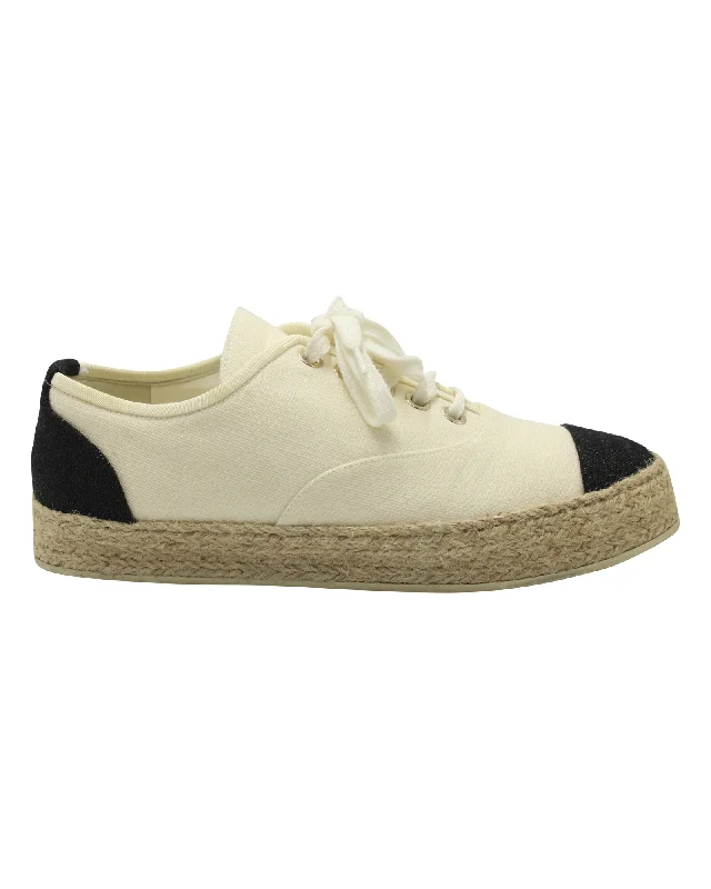 Lightweight Knit Women's Sneakers with Arch Support for All - Day ComfortChanel Riviera Espadrille Sneakers in White Canvas Lightweight Knit Women's Sneakers with Arch Support for All - Day ComfortChanel Riviera Espadrille Sneakers in White Canvas