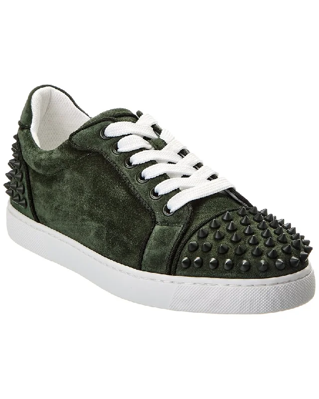 Women's Sneakers with Heel - Stabilizing Technology for Better Balance During RunningChristian Louboutin Vieira Orlato Suede Sneaker Women's Sneakers with Heel - Stabilizing Technology for Better Balance During RunningChristian Louboutin Vieira Orlato Suede Sneaker
