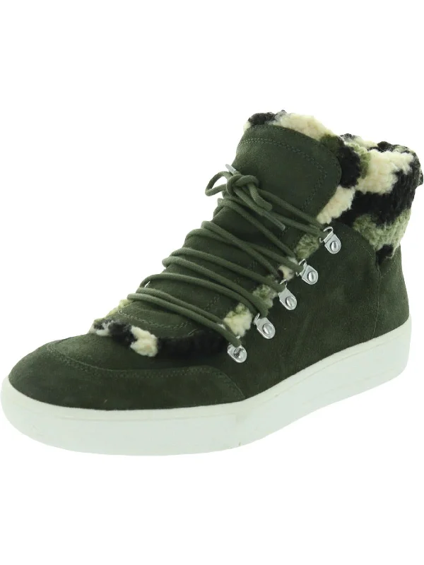 Women's Sneakers with Heel - Stabilizing Technology for Better Balance During RunningDebora Womens Suede Faux Fur Lined Casual and Fashion Sneakers