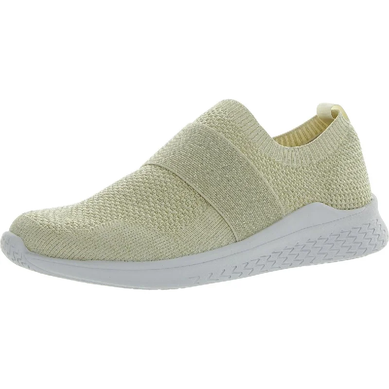 platinum metallic knit