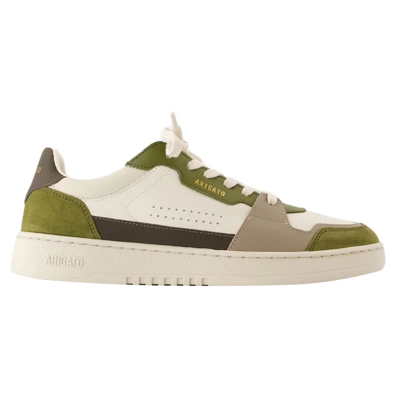 Women's Sneakers with Adjustable Straps for a Customized Fit During High - Impact ExercisesDice Lo Sneakers - Axel Arigato - Leather - White/Green Women's Sneakers with Adjustable Straps for a Customized Fit During High - Impact ExercisesDice Lo Sneakers - Axel Arigato - Leather - White/Green