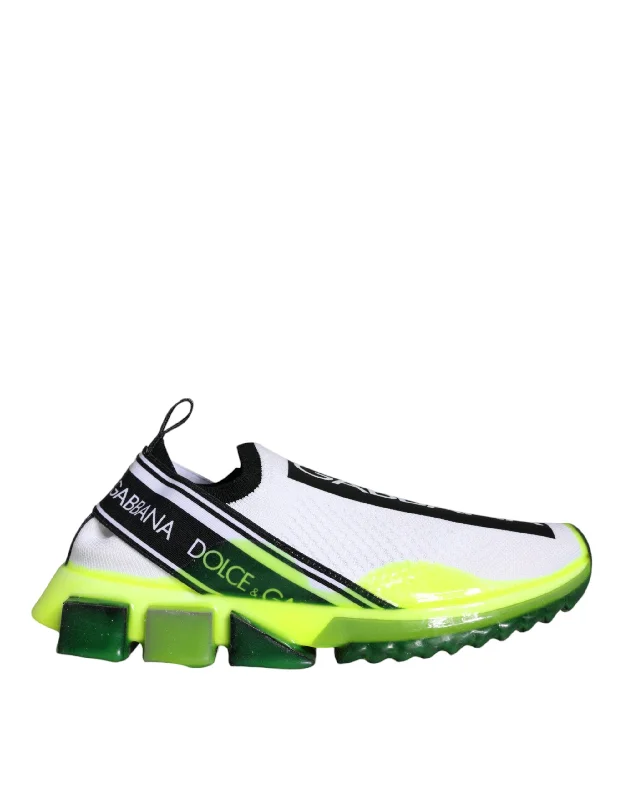 Women's Sneakers with Memory Foam Insoles for Exceptional Cushioning and ComfortDolce & Gabbana  yellow Slip On Sorrento Sneakers Women's Shoes