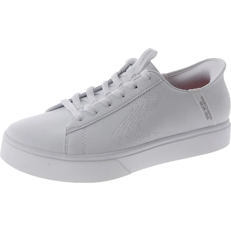 High - Top Women's Leather Sneakers in Black for a Stylish and Durable OptionEden LX-Royal Stride Womens Faux Leather Slip On Casual And Fashion Sneakers