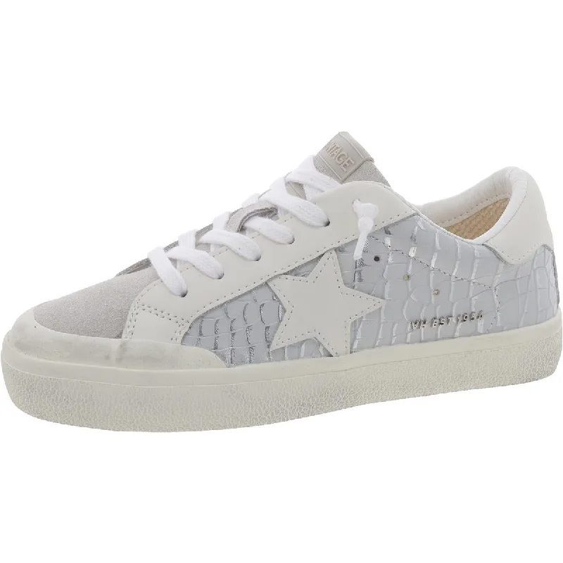 Low - Top Women's Tennis Sneakers in Bright Neon for a Pop of Color on the CourtEden Womens Mixed Media Lifestyle Casual And Fashion Sneakers