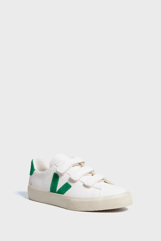 Retro - Style Women's Sneakers in Pastel Colors for a Nostalgic and Fashionable VibeExtra White Emeraude Recife Sneakers