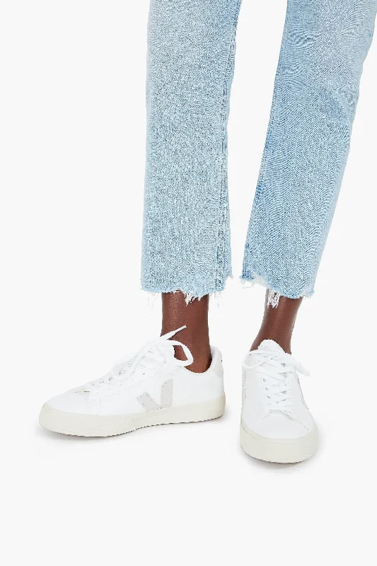 High - Top Women's Leather Sneakers in Black for a Stylish and Durable OptionExtra-White Natural Campo Sneakers