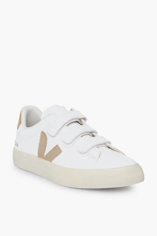Lightweight Knit Women's Sneakers with Arch Support for All - Day ComfortExtra White Platine Recife Logo Sneakers