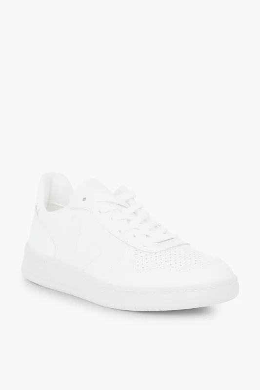 Lightweight Knit Women's Sneakers with Arch Support for All - Day ComfortExtra White V-10 Sneakers