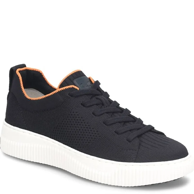 High - Top Women's Leather Sneakers in Black for a Stylish and Durable OptionFaro Sneaker In Sky Navy High - Top Women's Leather Sneakers in Black for a Stylish and Durable OptionFaro Sneaker In Sky Navy