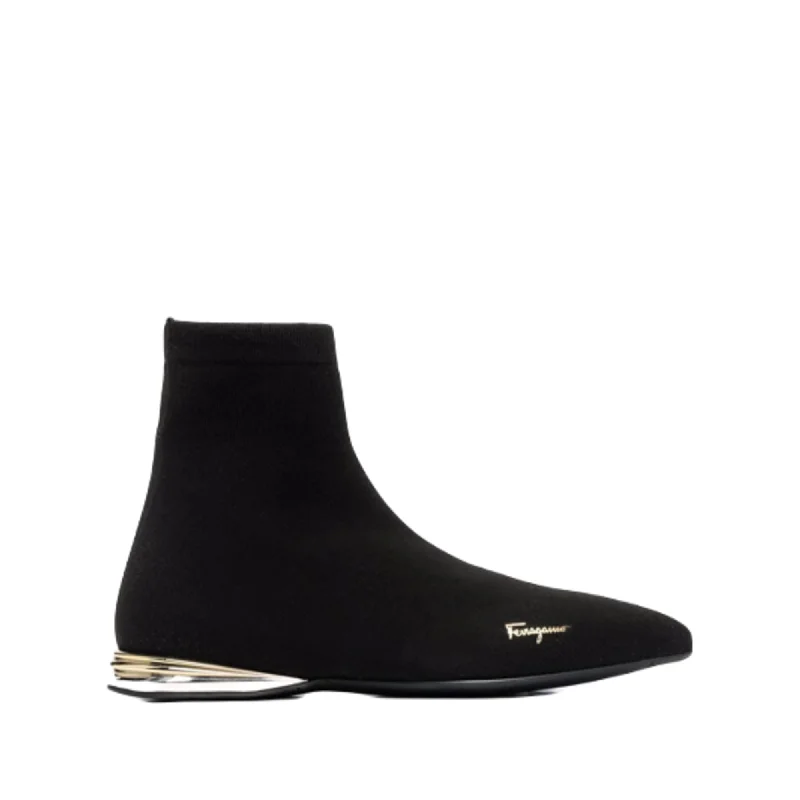 Women's Sneakers with Heel - Stabilizing Technology for Better Balance During RunningFerragamo Missy Women's Sneakers Black
