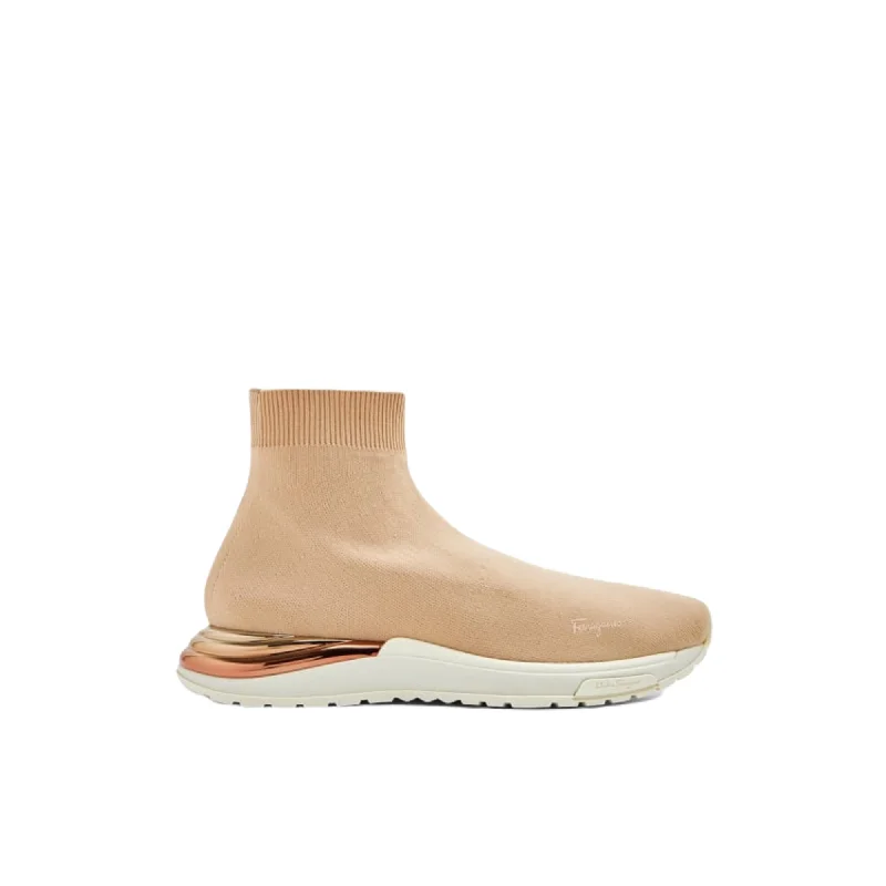 High - Top Women's Leather Sneakers in Black for a Stylish and Durable OptionFerragamo Ninette Women's Sneakers Beige High - Top Women's Leather Sneakers in Black for a Stylish and Durable OptionFerragamo Ninette Women's Sneakers Beige