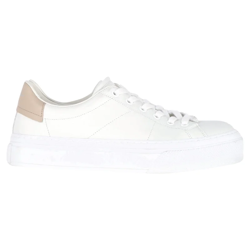 Foldable Women's Travel Sneakers for Compact Storage in LuggageGivenchy City Sport Sneakers in White Leather Foldable Women's Travel Sneakers for Compact Storage in LuggageGivenchy City Sport Sneakers in White Leather