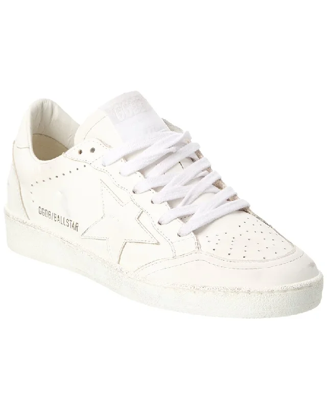 Low - Top Women's Tennis Sneakers in Bright Neon for a Pop of Color on the CourtGolden Goose Ball Star Leather Sneaker Low - Top Women's Tennis Sneakers in Bright Neon for a Pop of Color on the CourtGolden Goose Ball Star Leather Sneaker