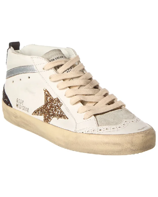 Women's Sneakers with Adjustable Straps for a Customized Fit During High - Impact ExercisesGolden Goose Mid Star Sneaker Women's Sneakers with Adjustable Straps for a Customized Fit During High - Impact ExercisesGolden Goose Mid Star Sneaker