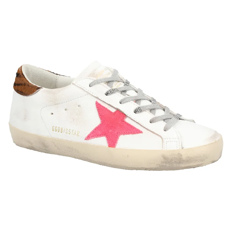 Sparkly Rhinestone - Embellished Women's Sneakers for a Glamorous and Eye - Catching LookGolden Goose Super-Star Sneaker "white/pink" Sparkly Rhinestone - Embellished Women's Sneakers for a Glamorous and Eye - Catching LookGolden Goose Super-Star Sneaker "white/pink"