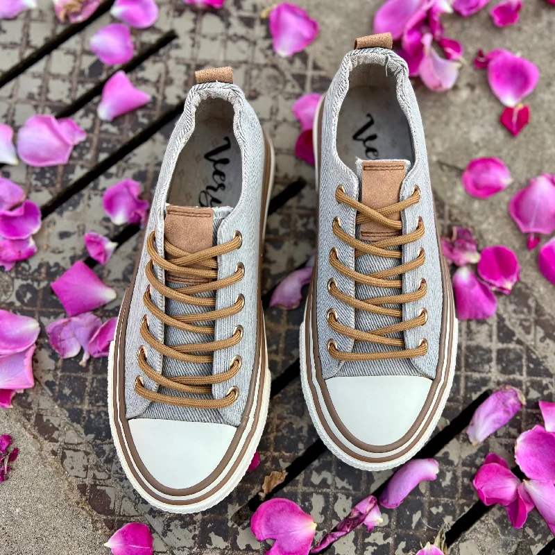 Foldable Women's Travel Sneakers for Compact Storage in LuggageGrey Driana Sneakers
