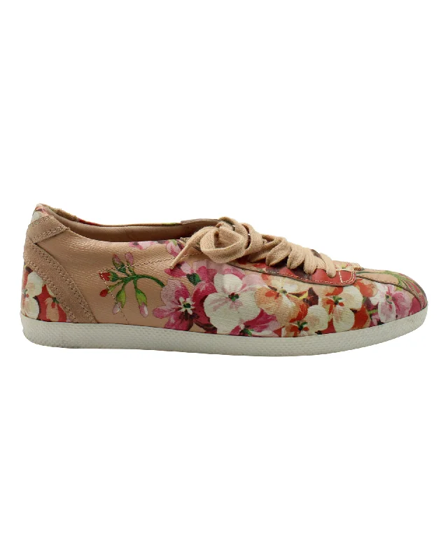 Lightweight Knit Women's Sneakers with Arch Support for All - Day ComfortGucci Bloom Print Low-Top Sneakers in Pink Leather Lightweight Knit Women's Sneakers with Arch Support for All - Day ComfortGucci Bloom Print Low-Top Sneakers in Pink Leather