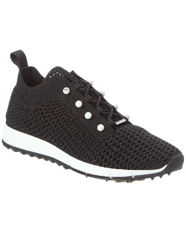 Women's Sneakers with Memory Foam Insoles for Exceptional Cushioning and ComfortJimmy Choo Veles Crochet Knit Sneaker Women's Sneakers with Memory Foam Insoles for Exceptional Cushioning and ComfortJimmy Choo Veles Crochet Knit Sneaker
