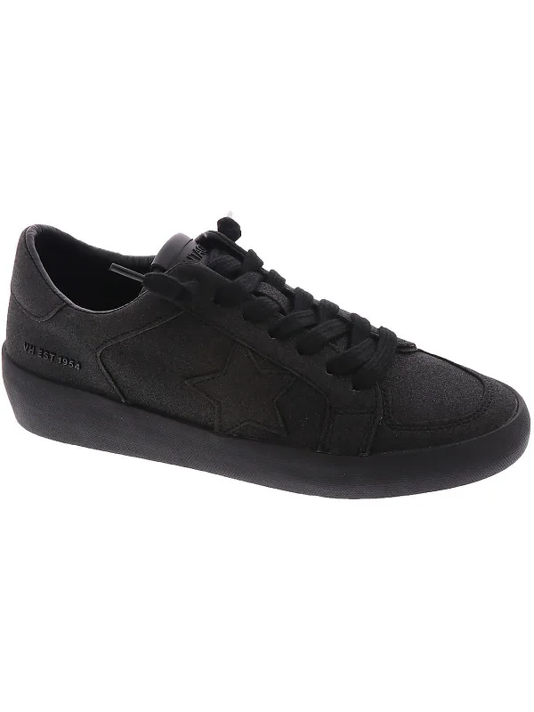 Low - Top Women's Tennis Sneakers in Bright Neon for a Pop of Color on the CourtKara Womens Glitter Metallic Casual and Fashion Sneakers