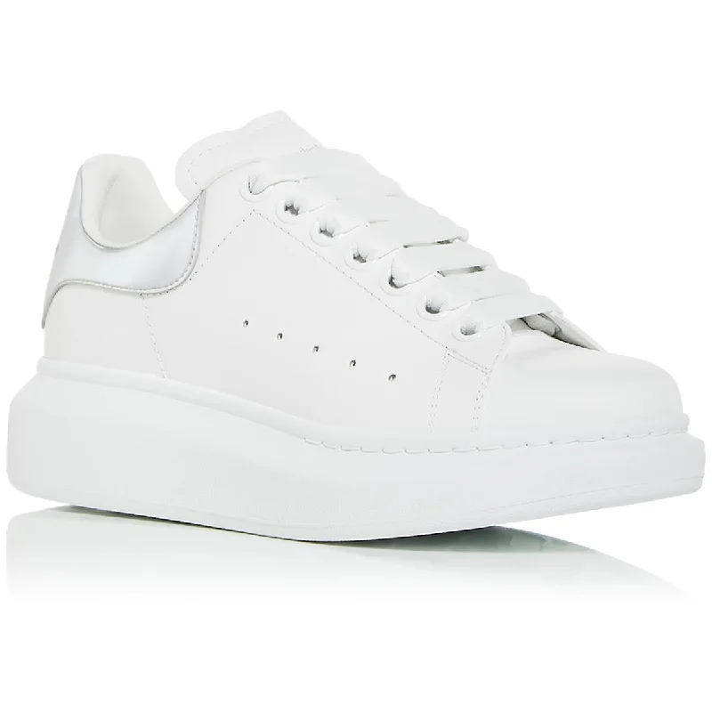 Wide - Width Women's Sneakers for Comfortable Fit for Those with Wider FeetLarry Womens Leather Metallic Casual And Fashion Sneakers