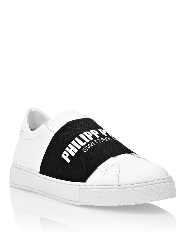 Lightweight Knit Women's Sneakers with Arch Support for All - Day ComfortLeather Lo-Top Sneakers Philipp Plein TM Lightweight Knit Women's Sneakers with Arch Support for All - Day ComfortLeather Lo-Top Sneakers Philipp Plein TM