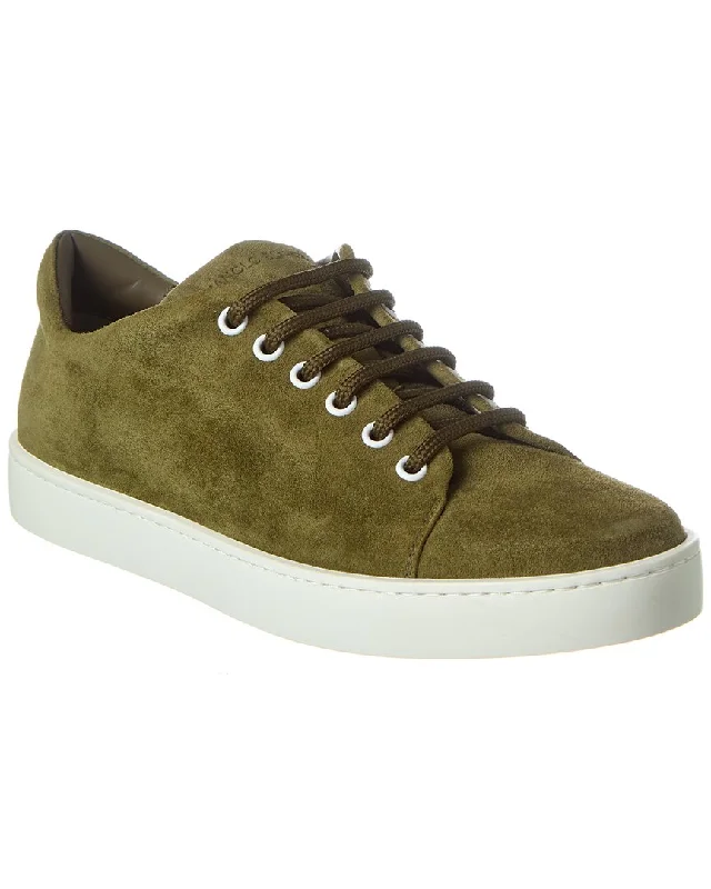 Lace - Up Women's Athletic Sneakers with Shock - Absorbing Midsoles for Intense WorkoutsManolo Blahnik Semanada Suede Sneaker Lace - Up Women's Athletic Sneakers with Shock - Absorbing Midsoles for Intense WorkoutsManolo Blahnik Semanada Suede Sneaker