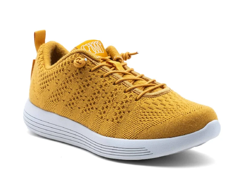 Sparkly Rhinestone - Embellished Women's Sneakers for a Glamorous and Eye - Catching LookMen's Belmont Sneaker In Mustard Merino Wool Sparkly Rhinestone - Embellished Women's Sneakers for a Glamorous and Eye - Catching LookMen's Belmont Sneaker In Mustard Merino Wool