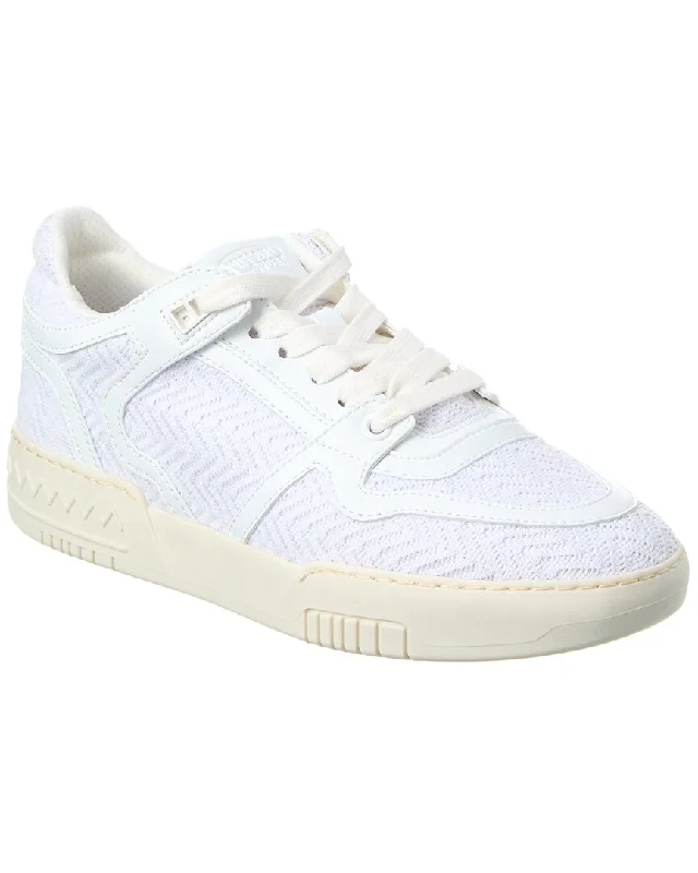 Women's Sneakers with Heel - Stabilizing Technology for Better Balance During RunningMissoni Knit & Leather Sneaker