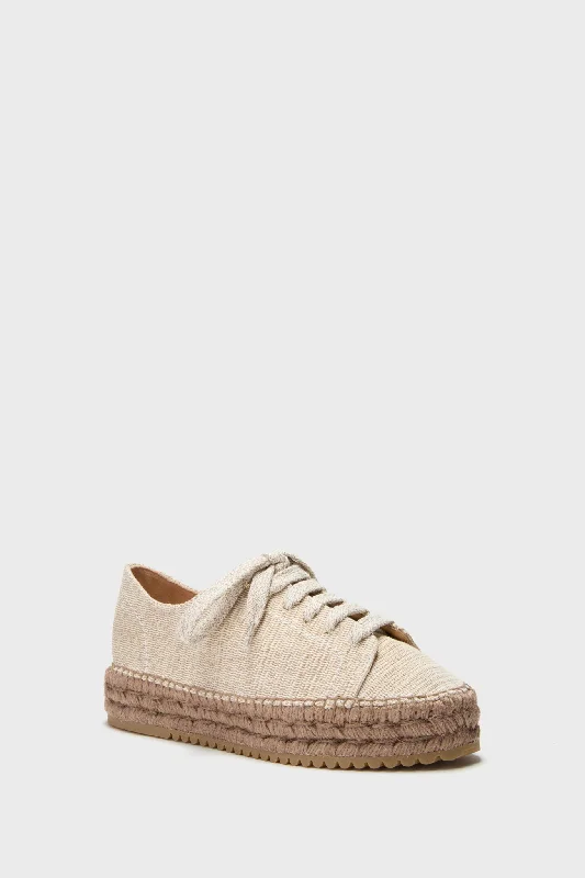 Lightweight Knit Women's Sneakers with Arch Support for All - Day ComfortNatural Belinda Sneakers