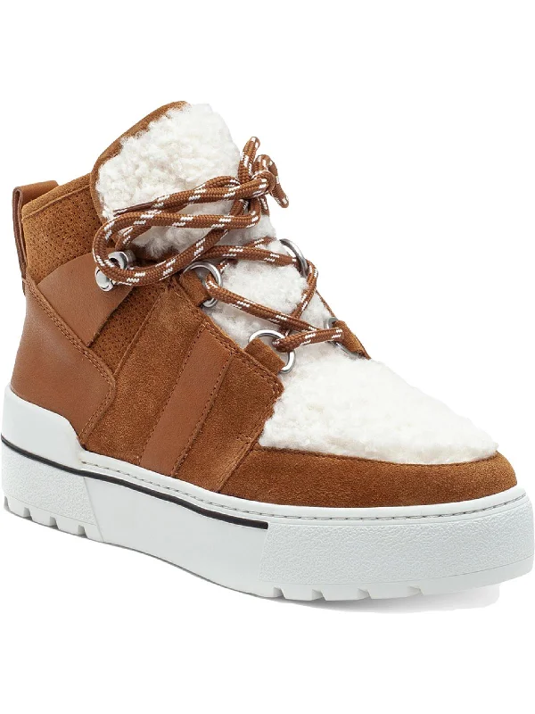 Wide - Width Women's Sneakers for Comfortable Fit for Those with Wider FeetNell Womens Leather Platforms Fashion Sneakers