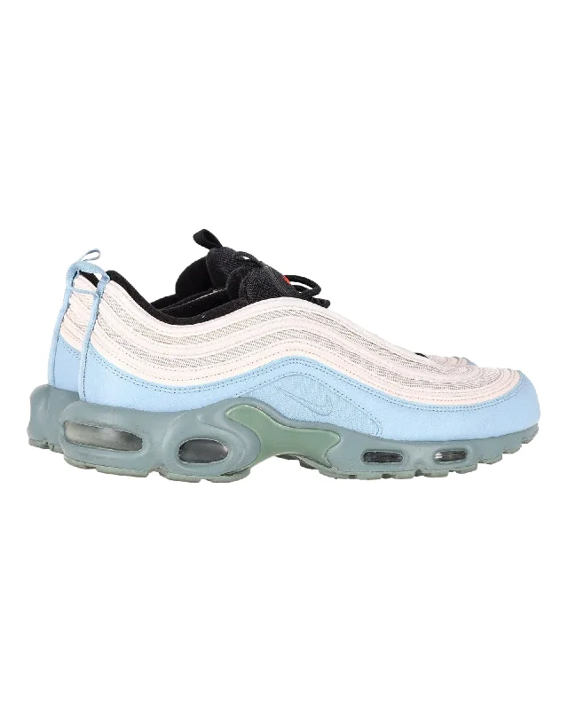 Patterned Print Women's Sneakers in Floral Designs for a Feminine and Fashion - Forward LookNike Air Max Plus 97 Layer Cake Sneakers in Light Blue Leather Patterned Print Women's Sneakers in Floral Designs for a Feminine and Fashion - Forward LookNike Air Max Plus 97 Layer Cake Sneakers in Light Blue Leather