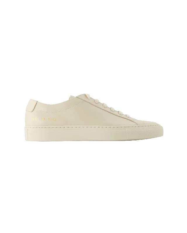 Women's Sneakers with Memory Foam Insoles for Exceptional Cushioning and ComfortOriginal Achilles Low Sneakers - Common Projects - Leather - Beige Women's Sneakers with Memory Foam Insoles for Exceptional Cushioning and ComfortOriginal Achilles Low Sneakers - Common Projects - Leather - Beige
