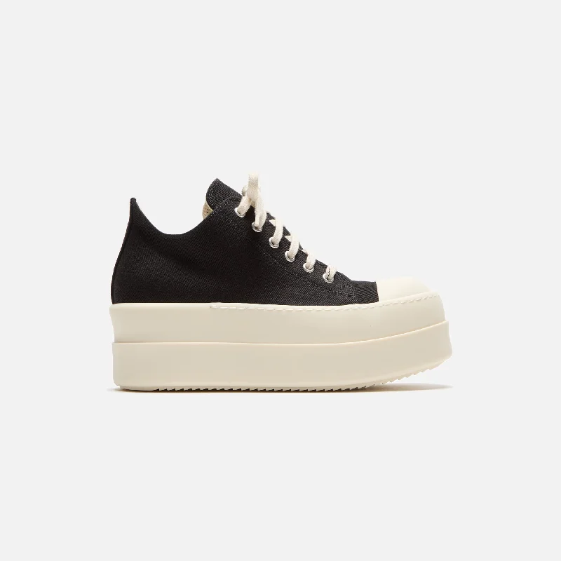 Lightweight Knit Women's Sneakers with Arch Support for All - Day ComfortRick Owens WMNS DRKSHDW Double Bumper Low Sneakers - Black / Milk / Milk Scarpe