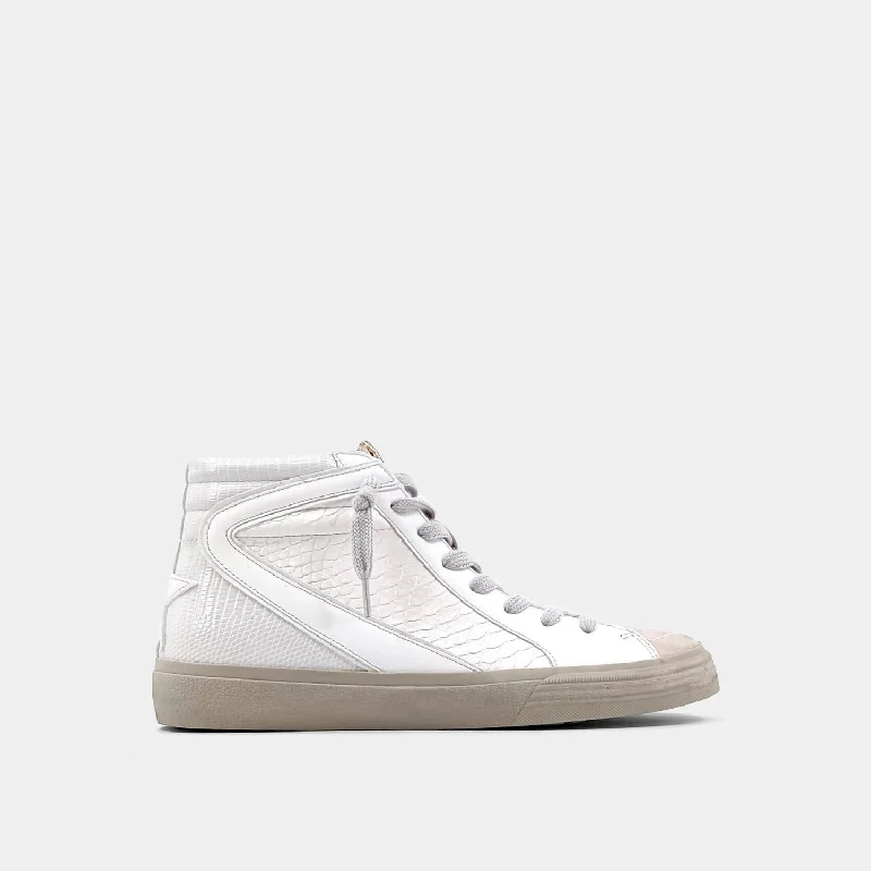 Low - Top Women's Tennis Sneakers in Bright Neon for a Pop of Color on the CourtRooney Sneaker In Off White