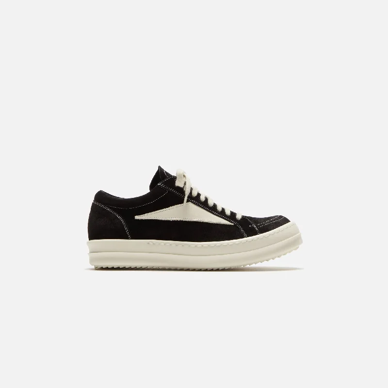 Lace - Up Women's Athletic Sneakers with Shock - Absorbing Midsoles for Intense WorkoutsRick Owens WMNS Vintage Sneakers  - Black / Milk / Milk