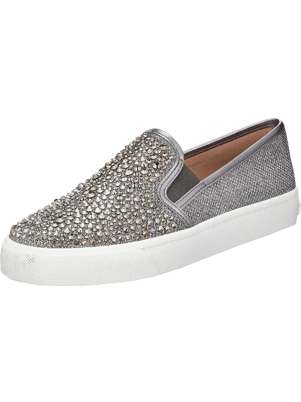 Women's Sneakers with Heel - Stabilizing Technology for Better Balance During RunningSammee Womens Embellished Slip On Fashion Sneakers