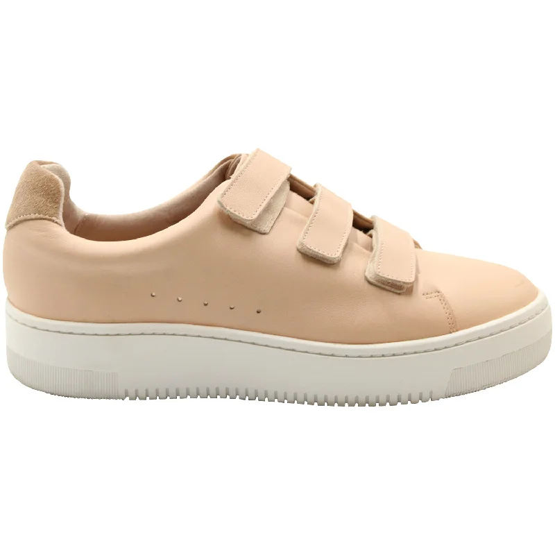 Chunky - Sole Women's Platform Sneakers in White for a Trendy Street Style LookSandro Paris Velcro Low Top Sneakers in Light Pink Leather Chunky - Sole Women's Platform Sneakers in White for a Trendy Street Style LookSandro Paris Velcro Low Top Sneakers in Light Pink Leather
