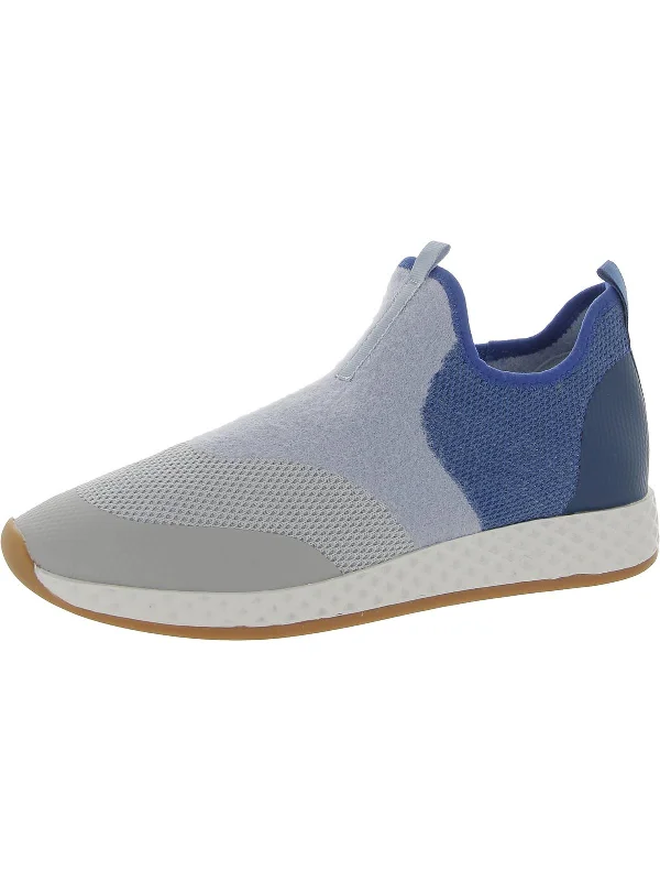 blue multi knit
