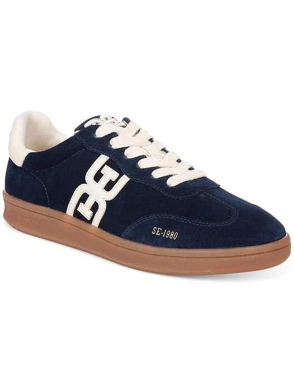 navy suede