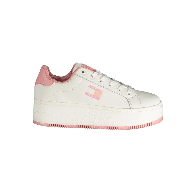 Water - Resistant Women's Hiking Sneakers with Traction Outsoles for Outdoor AdventuresTommy Hilfiger Polyester Women's Sneaker Water - Resistant Women's Hiking Sneakers with Traction Outsoles for Outdoor AdventuresTommy Hilfiger Polyester Women's Sneaker