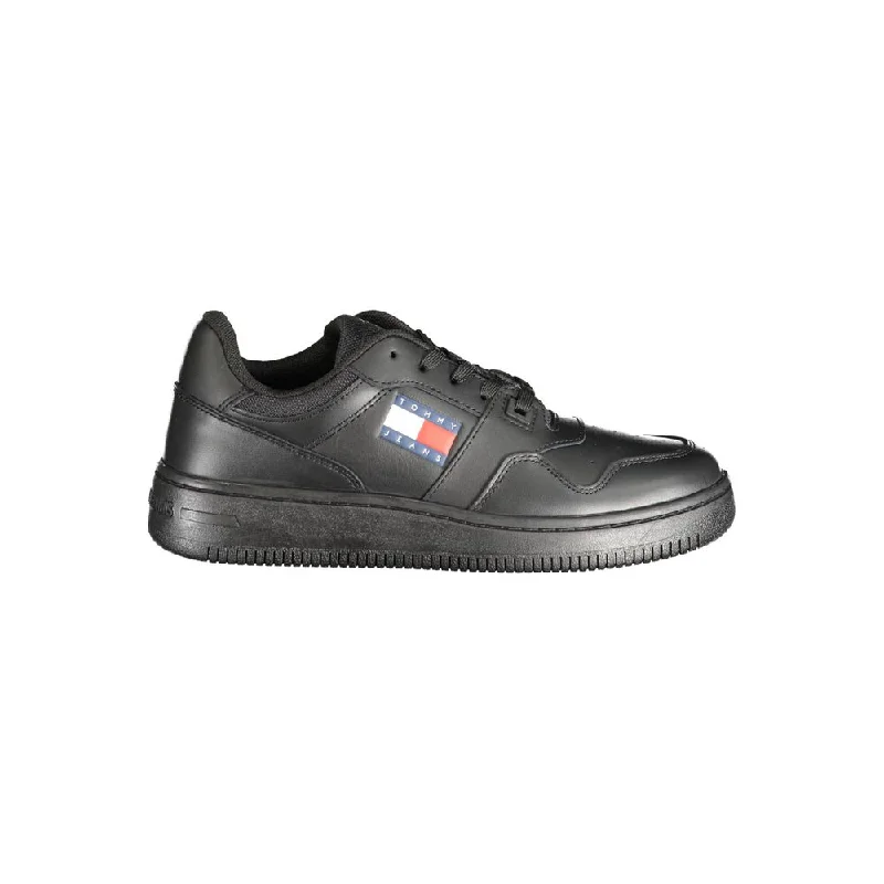 Smart - Tech Women's Sneakers with Fitness Tracking Features for Active Lifestyle EnthusiastsTommy Hilfiger Polyester Women's Sneaker Smart - Tech Women's Sneakers with Fitness Tracking Features for Active Lifestyle EnthusiastsTommy Hilfiger Polyester Women's Sneaker