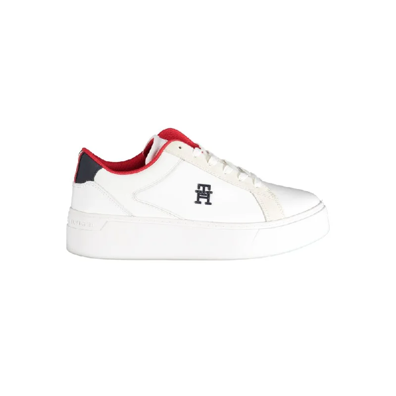 Breathable Mesh Women's Running Sneakers with Reflective Trim for Nighttime JoggingTommy Hilfiger Polyester Women's Sneaker Breathable Mesh Women's Running Sneakers with Reflective Trim for Nighttime JoggingTommy Hilfiger Polyester Women's Sneaker