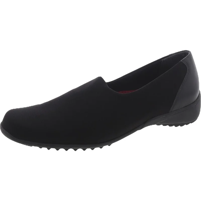 Breathable Mesh Women's Running Sneakers with Reflective Trim for Nighttime JoggingTRAVELER Womens Slip On Laceless Slip-On Sneakers