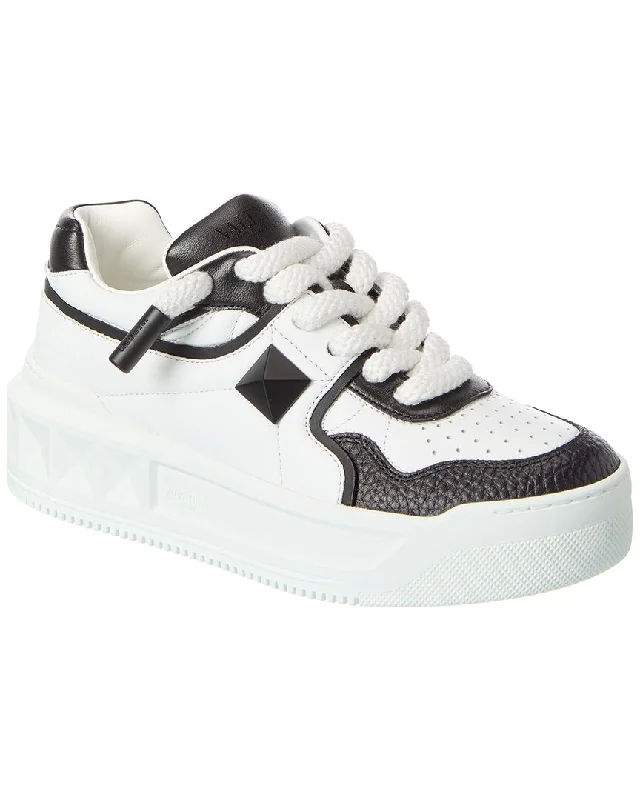 Lightweight Knit Women's Sneakers with Arch Support for All - Day ComfortValentino Roman Stud Leather Sneaker