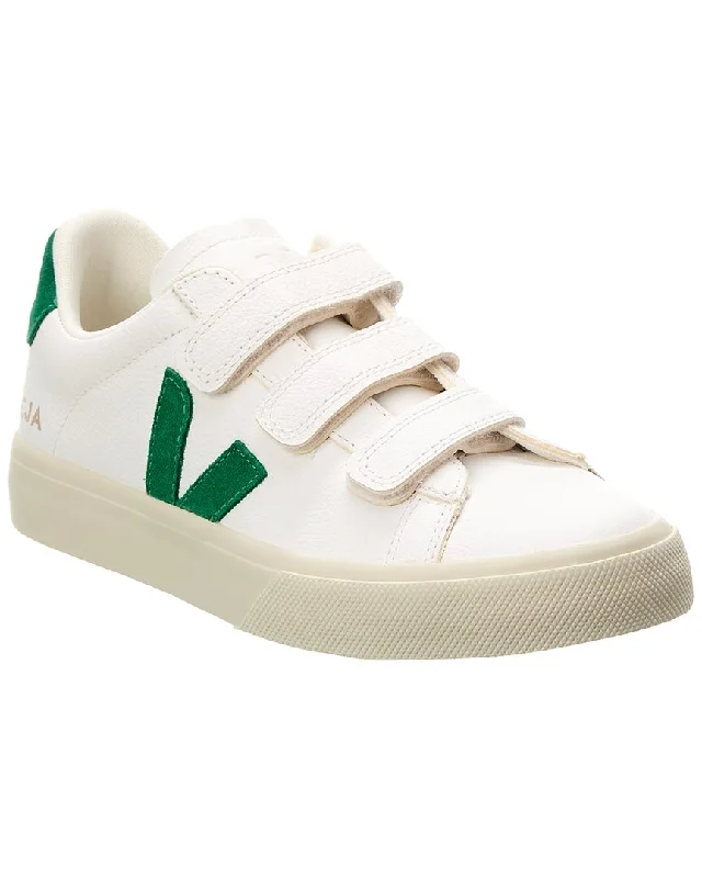 Chunky - Sole Women's Platform Sneakers in White for a Trendy Street Style LookVEJA Recife Logo Leather Sneaker Chunky - Sole Women's Platform Sneakers in White for a Trendy Street Style LookVEJA Recife Logo Leather Sneaker